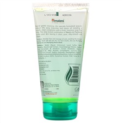 Himalaya, Средство для лица с очищающим нимом, для нормальной и жирной кожи, 5,07 ж. унц.(150 мл)