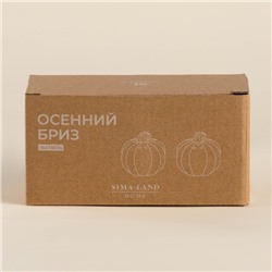Набор для специй SL Home «Осенний бриз», 100 мл, доломит, белый