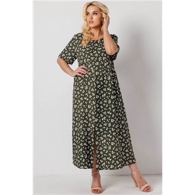 Платье  5915/110/Оливковый