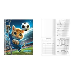 Дневник для младших классов (твердая обложка) "Футболист" (376749) 64647 BG