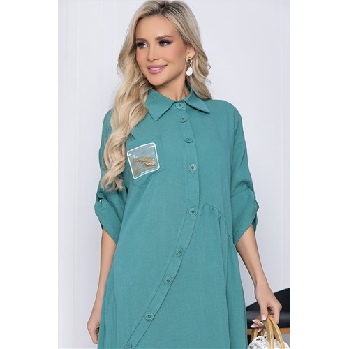 Платье Индира (малахит ХИТ) П10541 Размер 54 можно и 56 померить