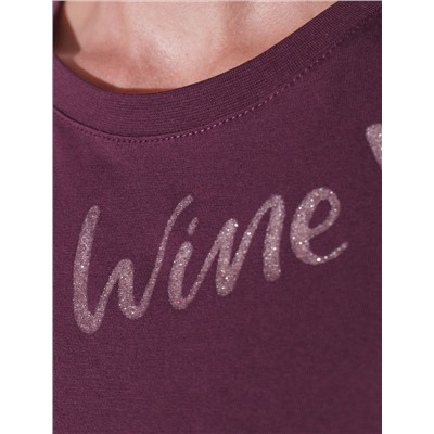 VILATTE Футболка D49.135