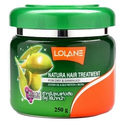 Lolane Маска для сухих и поврежденных волос МАСЛО ЖОЖОБА И ПРОТЕИНЫ ШЕЛКА 250 мл