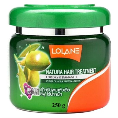 Lolane Маска для сухих и поврежденных волос МАСЛО ЖОЖОБА И ПРОТЕИНЫ ШЕЛКА 250 мл