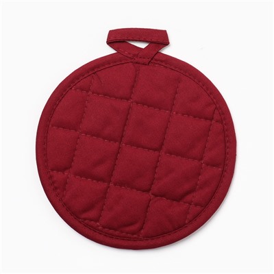 Прихватка «Этель. Уютного Нового года», 17×17 см, 100% хлопок, саржа