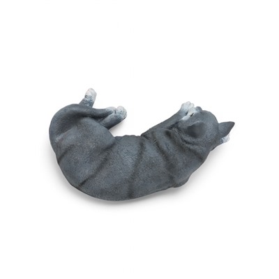 Садовая фигура из полистоуна «Кот Кузя», 13×24×40 см