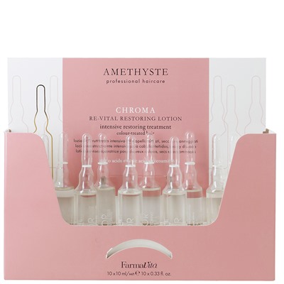 Farmavita Amethyste CHROMA Лосьон интенсивный восстанавливающий для окрашенных волос 10х10 мл