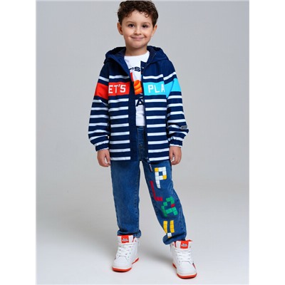 Куртка текстильная с полиуретановым покрытием для мальчиков (ветровка)