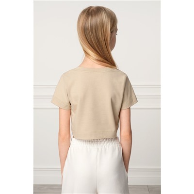 Укороченная футболка для девочки Happyfox