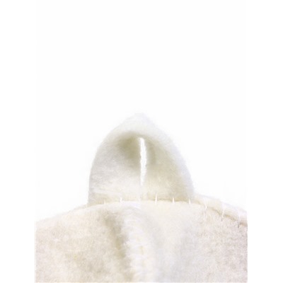 Шапка для бани и сауны, полиэфир 70%, шерсть 30%, светлая, «Добропаровъ»