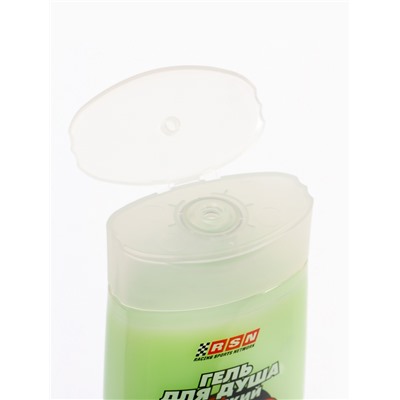 Гель для душа детский, 250 мл, аромат яблочный торнадо, Тачки