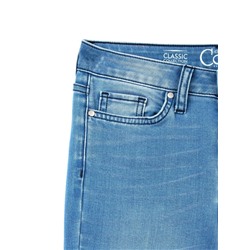 Классические CONTE CON-47 Ультракомфортные прямые джинсы с высокой посадкой