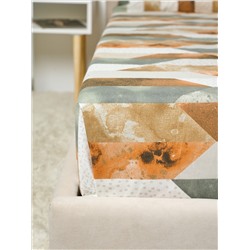 Простыня бязь на резинке - Осколки осени