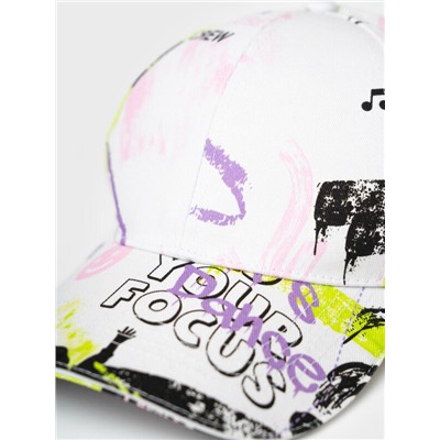 Кепка текстильная для девочек