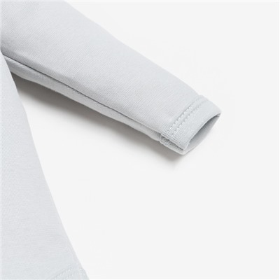 Боди детское «Крошка Я. Мой первый НГ», рост 68-74 см, серое