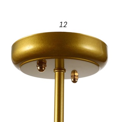 Люстра 1090/3GD 40 Вт Е27 золото 56×56×27 см