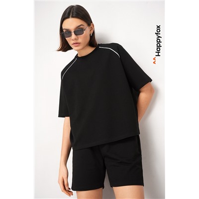 Женский костюм с шортами из футера двухнитки Happyfox