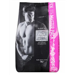 ItalWax Ital Wax Line Воск горячий плёночный для депиляции в гранулах / Pour Homme Hot Film Wax For Depilation, 2 кг 28017