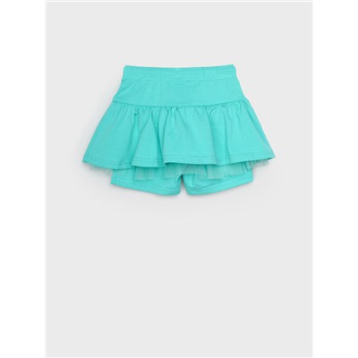 Юбка-шорты трикотажные для девочек