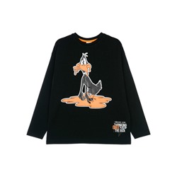 Фуфайка трикотажная для мальчиков (футболка с длинными рукавами)