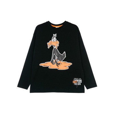 Фуфайка трикотажная для мальчиков (футболка с длинными рукавами)