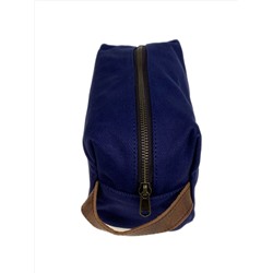 Мужская сумка-косметичка из текстиля, цвет синий