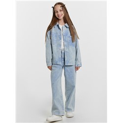 БРЮКИ ДЖИНСОВЫЕ ДЛЯ ДЕВОЧЕК (осенне-зимний ассортимент) 2025-1DTG101-9b