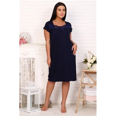 Сорочка 25721 (Темно-синий)