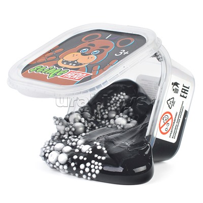 Слайм "Hero" Роботы Медведь черный