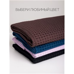 Полотенце вафельное банное большое Софатекс для бани  и сауны бохо