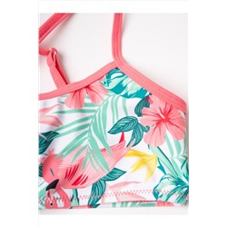 Комплект трикотажный для девочек: купальный костюм, юбка PLAYTODAY, 1244201