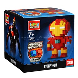 Конструктор 3D сборная фигурка "Супергерои" 380 дет.