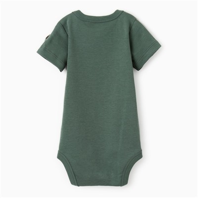 Боди детское «Крошка Я. Еловые веточки», рост 62-68 см