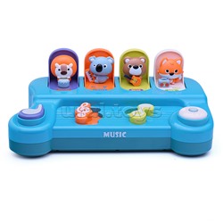 Развивающая игрушка "Зверята-музыканты" в коробке