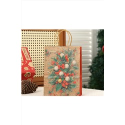 Набор крафт-пакетов новогодний 2 шт НАТАЛИ, 1218136