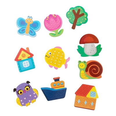 Трафареты деревянные «Far far land Wood,», набор 10 шт.