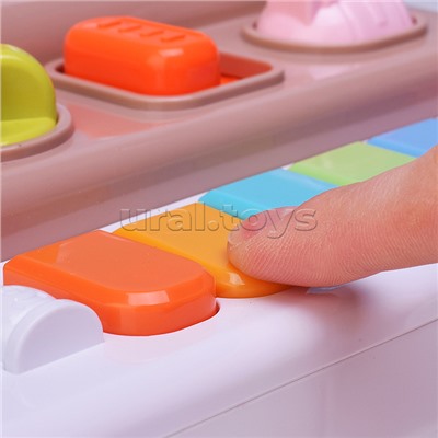 Игрушка развивающая 8017B "Веселые зверята" в коробке