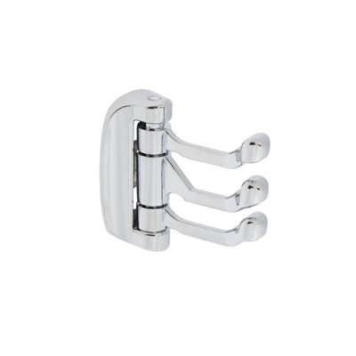 Крючок мебельный CAPPIO OCTOPUS, трехрожковый, цвет хром