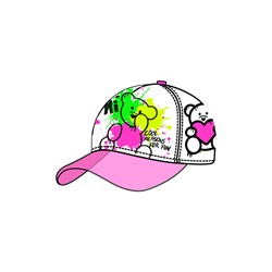 Кепка текстильная для девочек