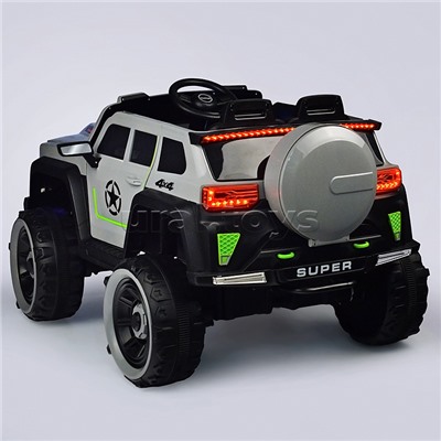 Электромобиль "Бархан" 12V7A с полным приводом серый
