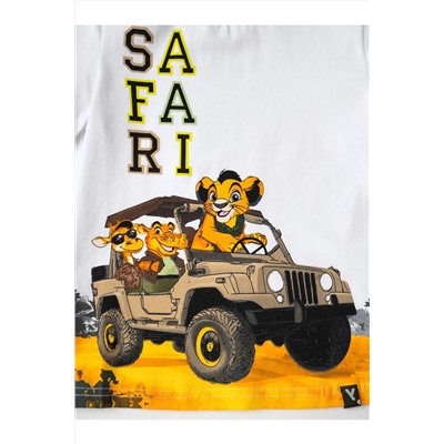 Фуфайка трикотажная для мальчиков (футболка) PLAYTODAY, 1240605