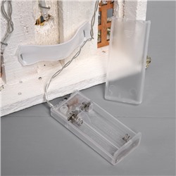 Фигура деревянная «Хижина», 28×29×7 см, 10 LED, батарейки AAx2 (не в комплекте), свечение теплое белое