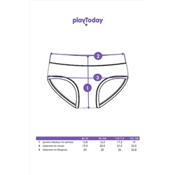 Трусы, 2 шт. PLAYTODAY, 1186250