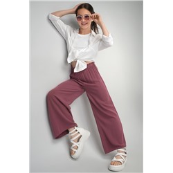 Льняные брюки для девочки Happyfox