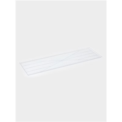 Сушилка для посуды с поддоном для шкафа 80 см, 76.5×25.6 см, чёрная