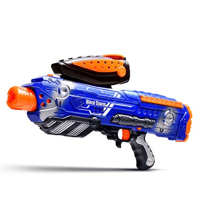 Бластер "Наступление №2" с мягкими шариками, в коробке