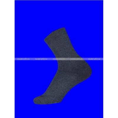 Термоноски подростковые внутри махра однотонные арт. 5500