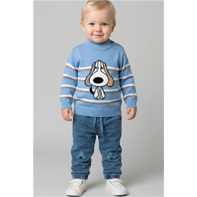 Брюки детские трикотажные для мальчиков PLAYTODAY, 1240371