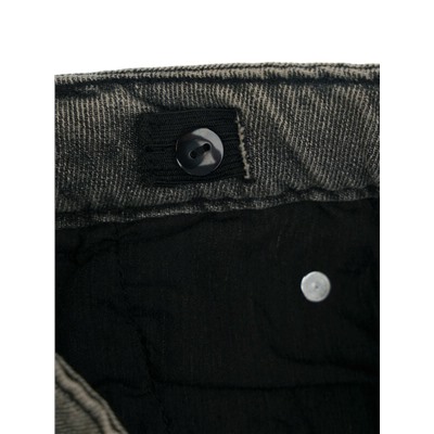 Брюки текстильные джинсовые для девочек