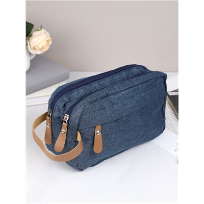 Косметичка 10х25х15 см синий / XN-019BLU /уп 150/подарок мужчине